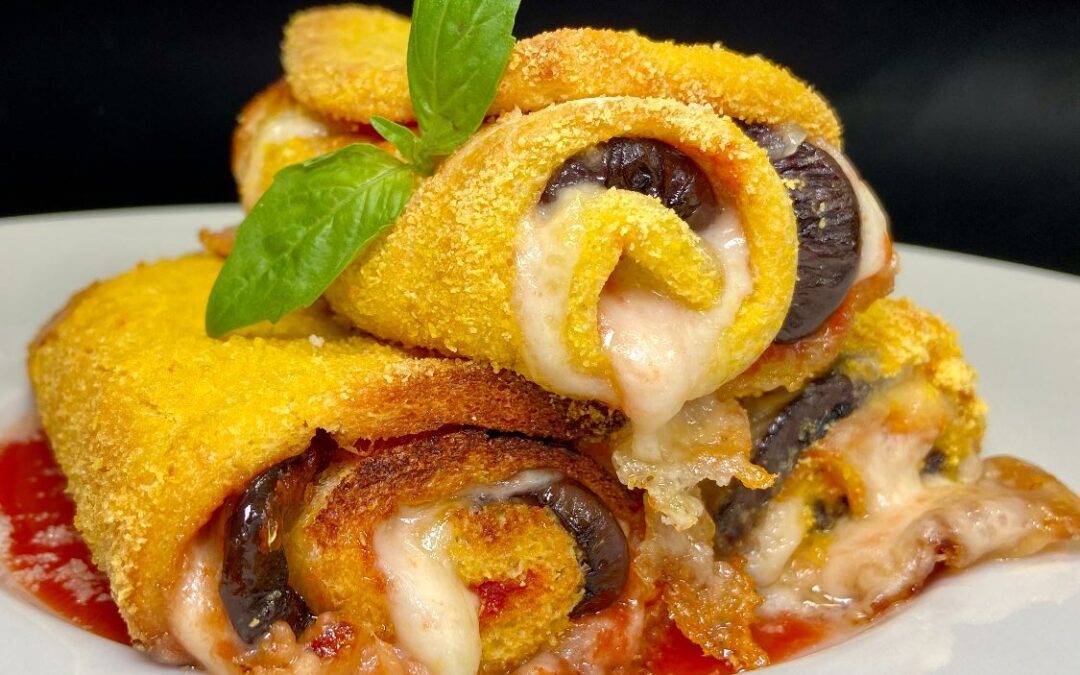 Cannoli di pasta alla “parmiggiana”