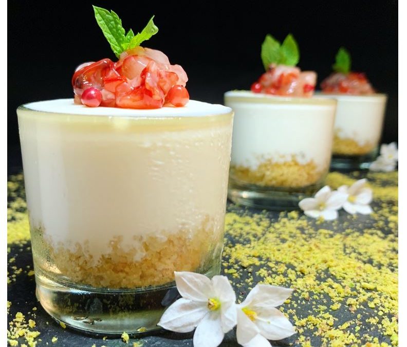 Cheesecake salata con gamberi marinati 2