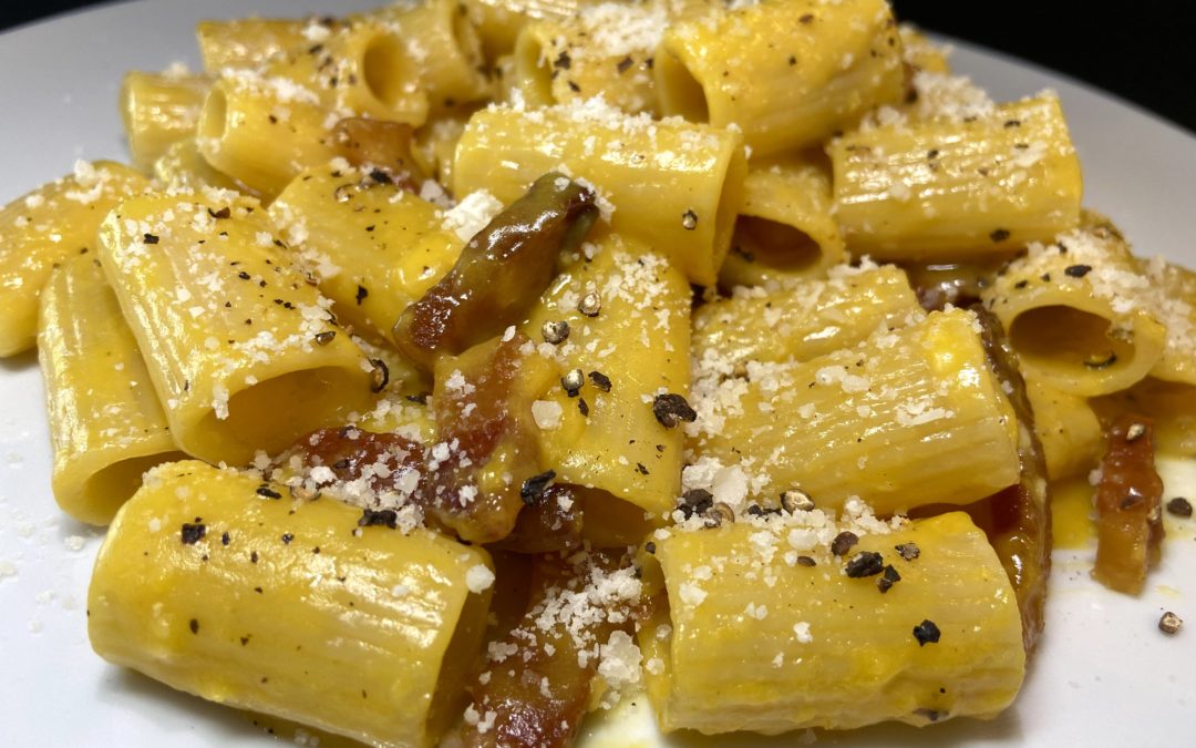 Mezze maniche alla Carbonara