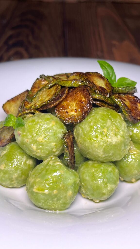 Gnocchi di piselli (senza patate)