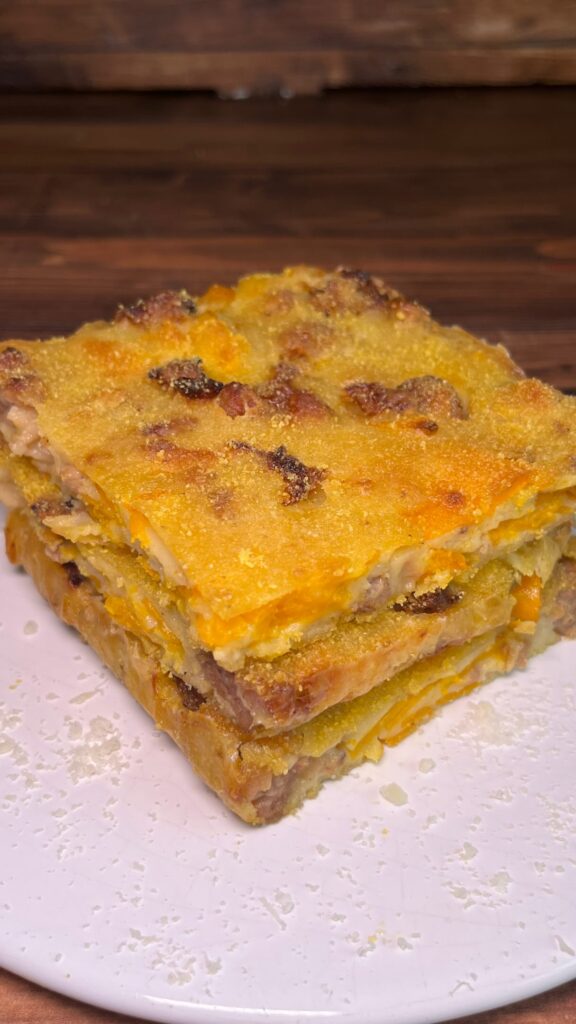 Schiacciata zucca e salsiccia