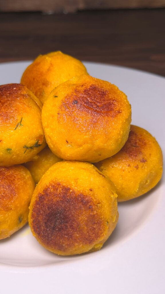 Polpette di zucca (senza uova)