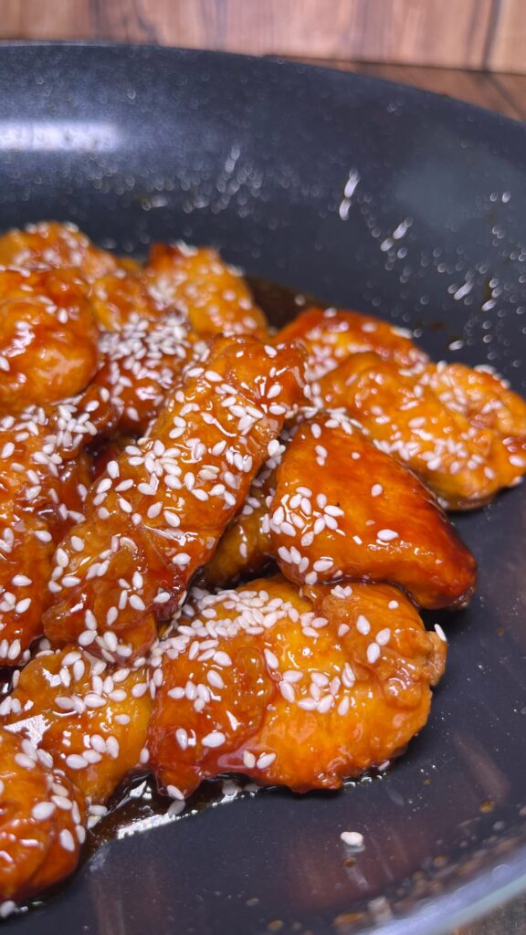 Pollo glassato